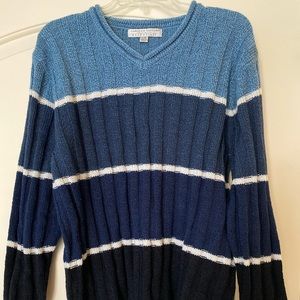 Blue striped Sweater